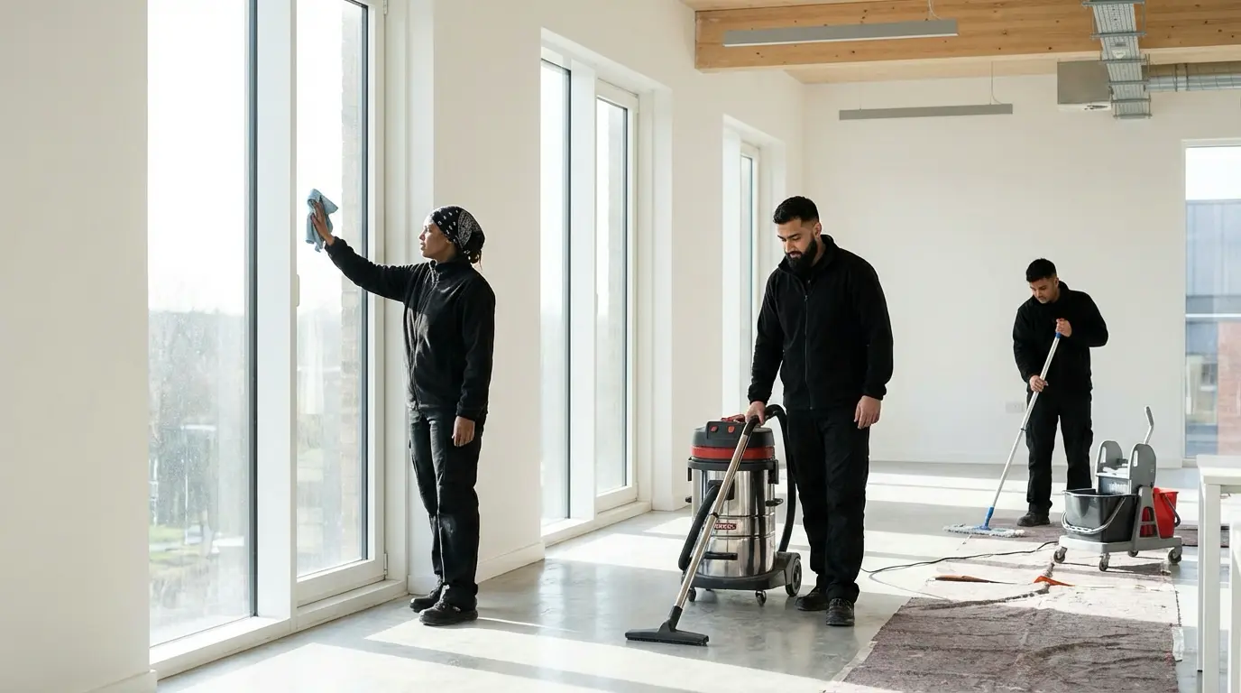 Professionelle Baureinigung in München